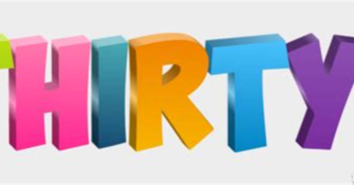 What Does the Word Thirty?