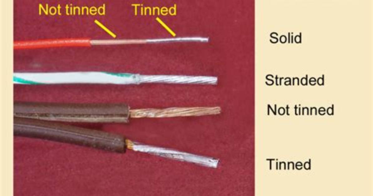 What Does Tinning Wire Mean?