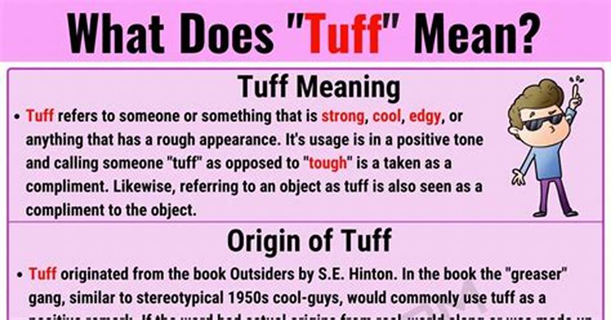 What Does Tuff Mean - Lisbd-Net. Com