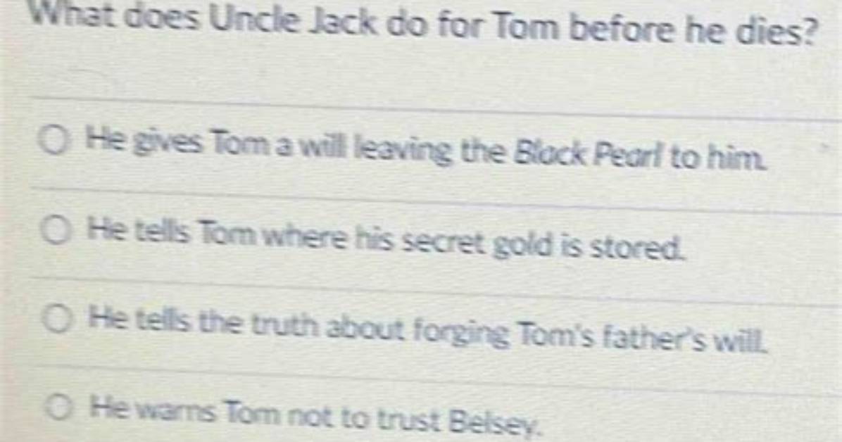 What Does Uncle Jack Represent