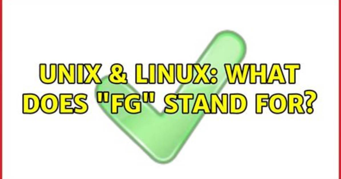 What Does Unix Stand for?