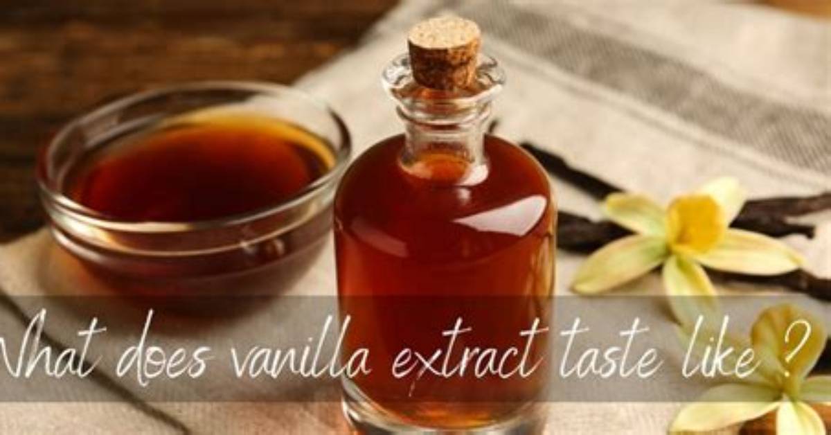 What Does Vanilla Taste Like?