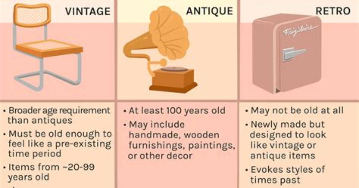 What Does Vintage Mean?