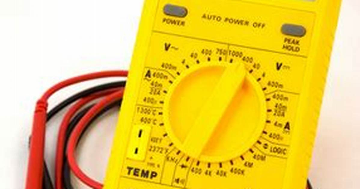 What Does Volt-Ohm-Milliammeter Mean?