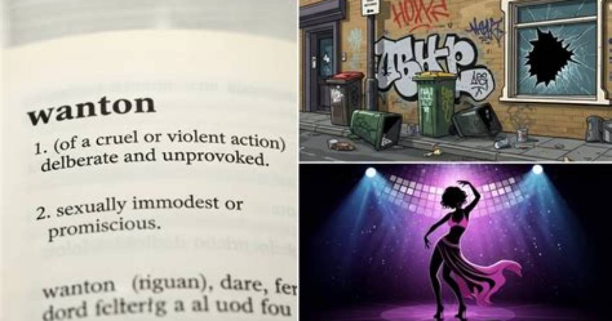 What Does Wanton Mean Legally?