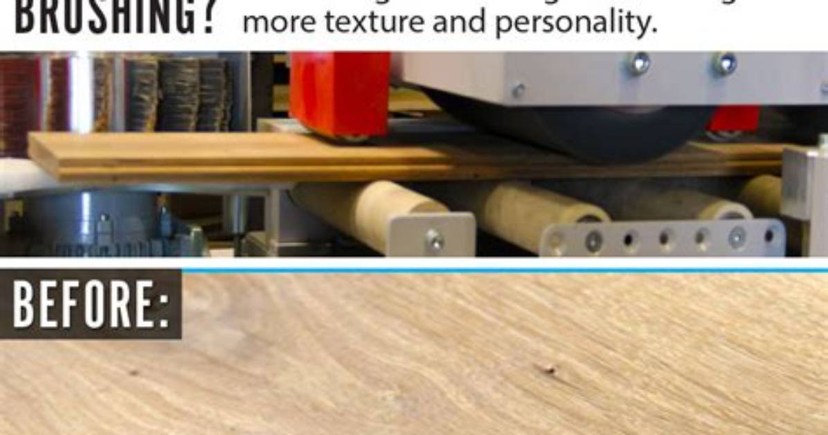 What Does Wire Brushed Flooring Mean