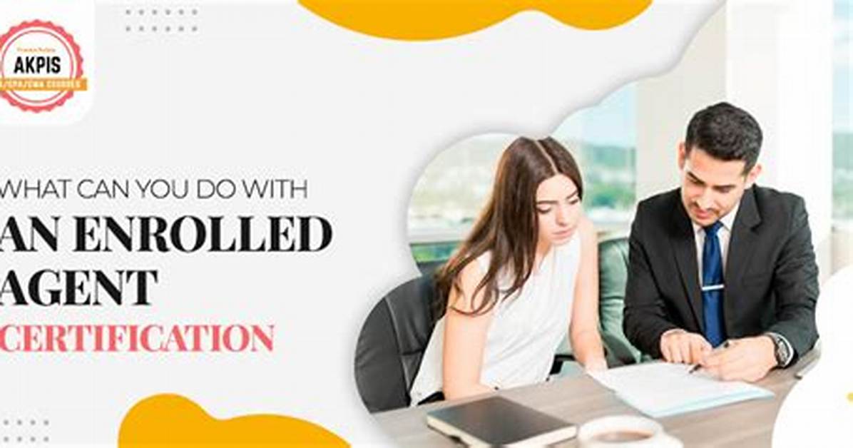 What Enrolled Agent Can Do?