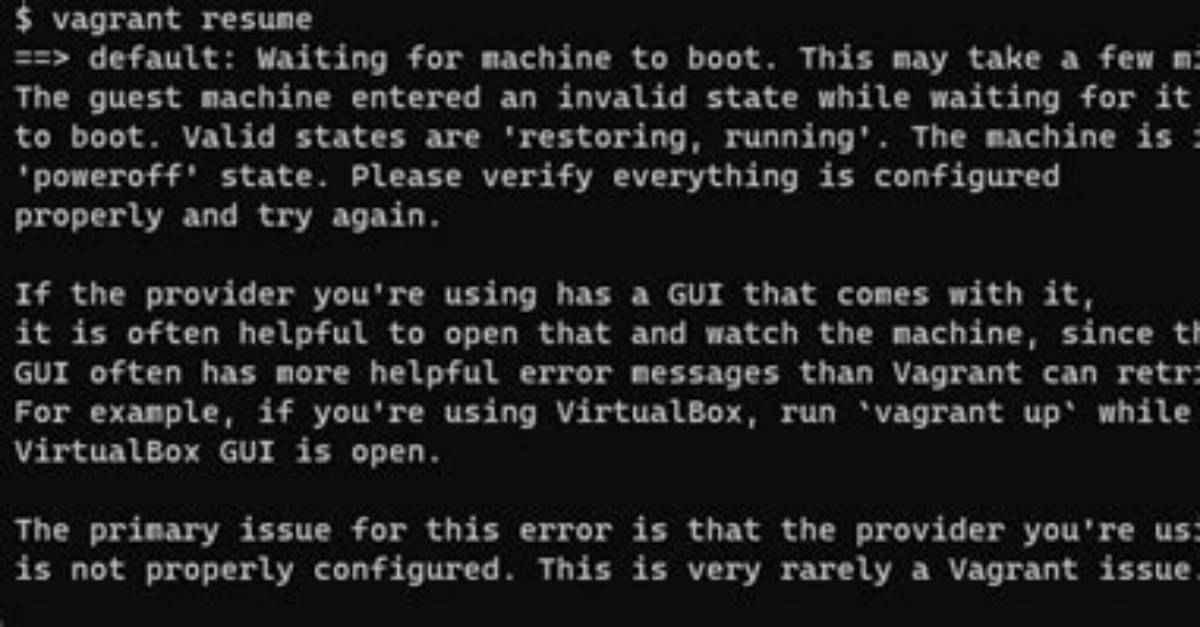 What Exactly Do the Vagrant Commands Do?