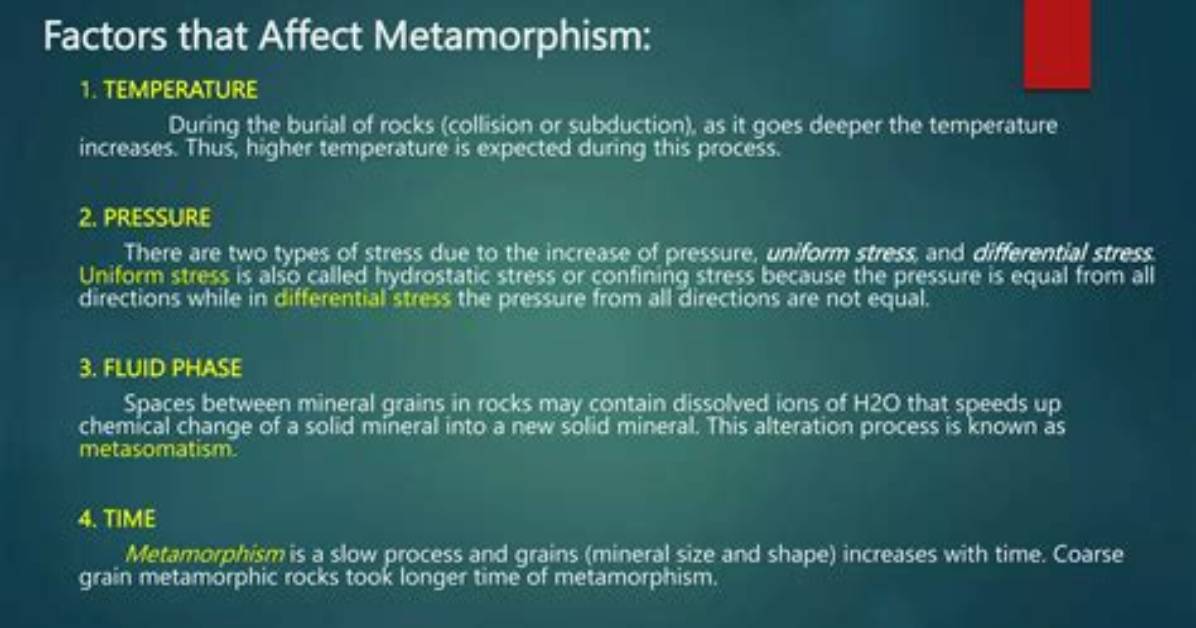 What Factors Cause Metamorphism - Lisbd-Net. Com