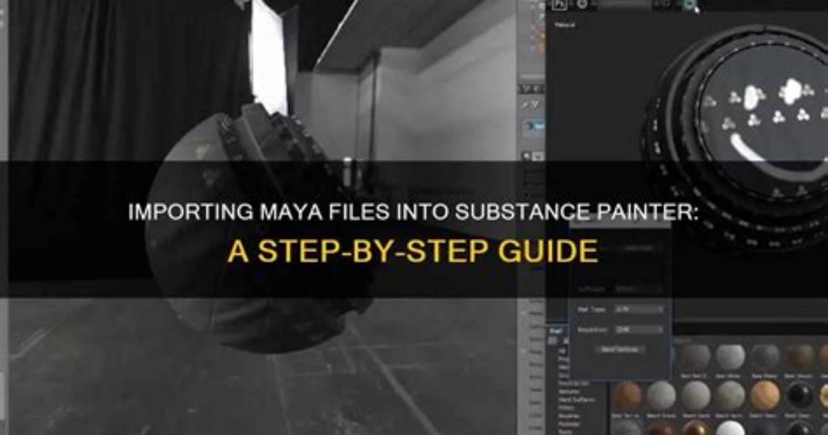 What Files Does Substance Painter Support?