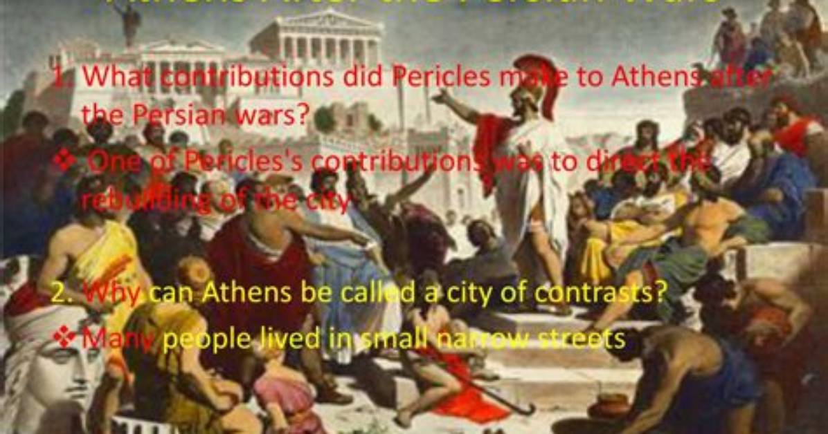 What Happened to Athens After the Persian War
