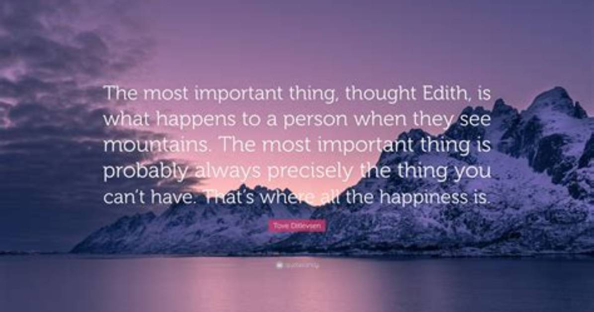 What Happens to Edith?