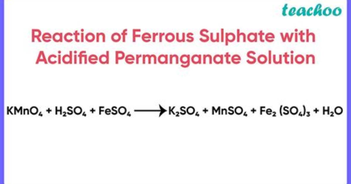 What Happens When Ferrous Sulphate Solution Is Added to Sodium Hydroxide Solution