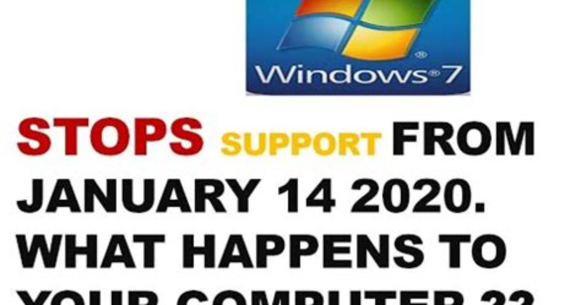 What Happens When Windows 7 Stops Supporting?