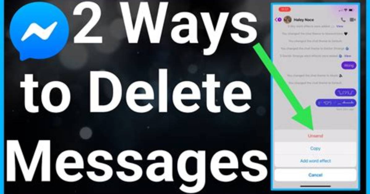 What Happens When You Delete Messenger?