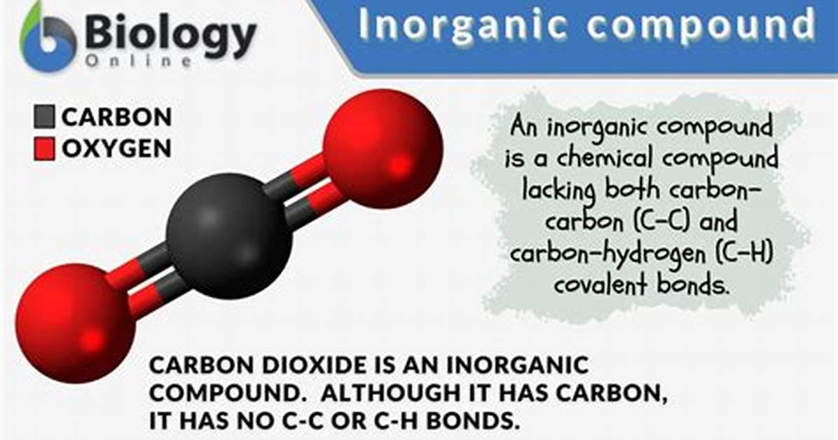 What Inorganic Molecule Is Carbon Normally Found In
