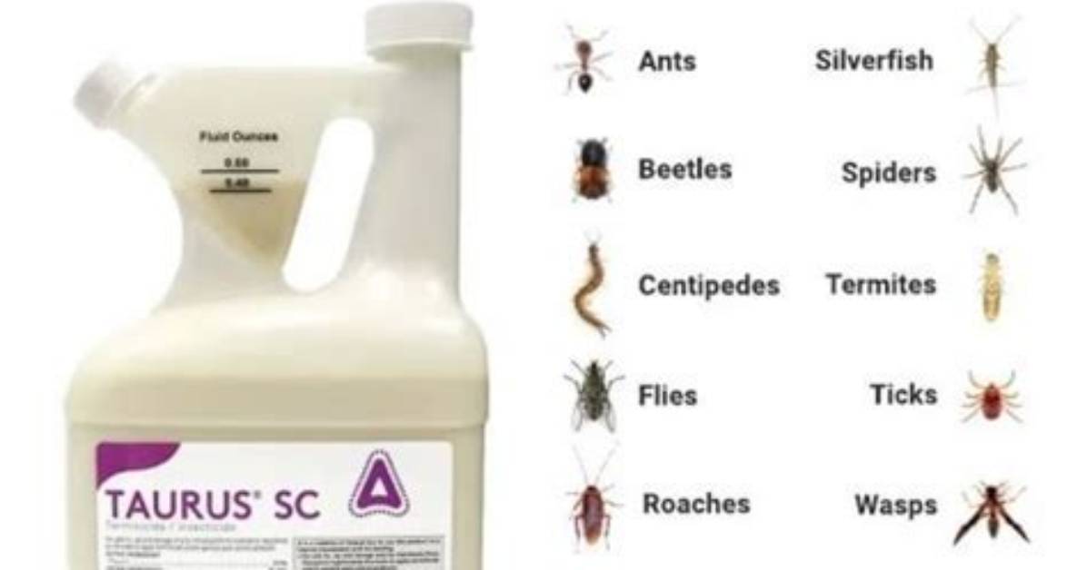 What Insects Does Taurus Sc Kill