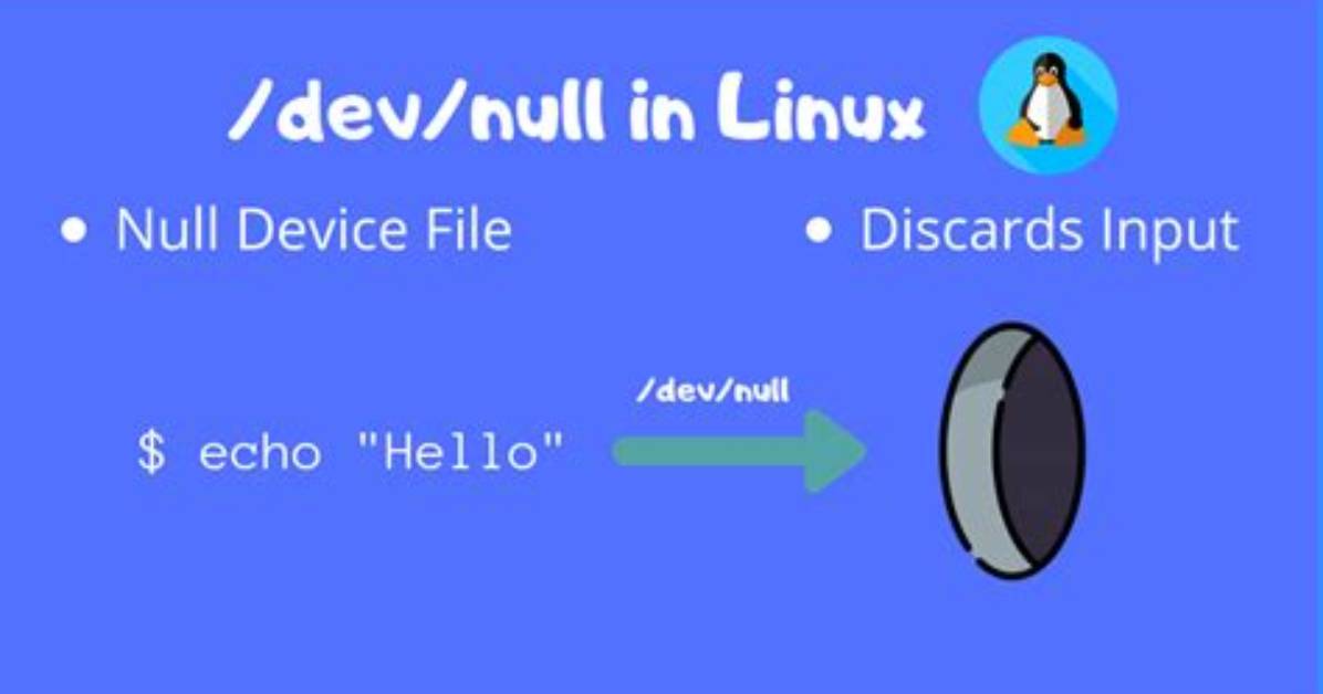 What Is 2 Dev Null in Linux?