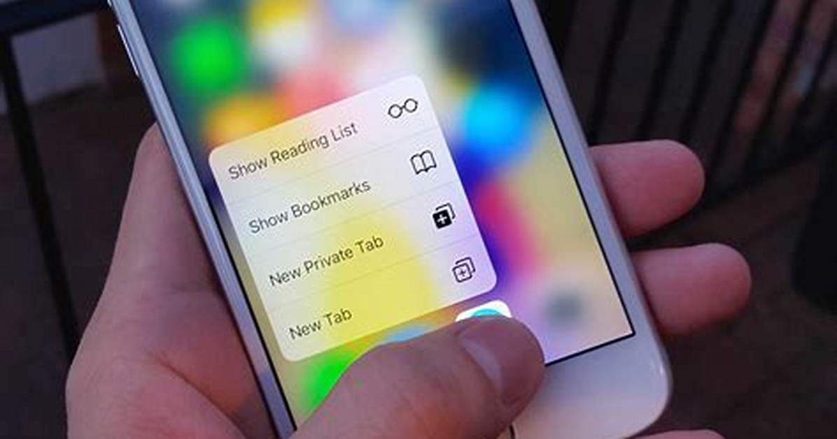 What Is 3D Touch iPhone?