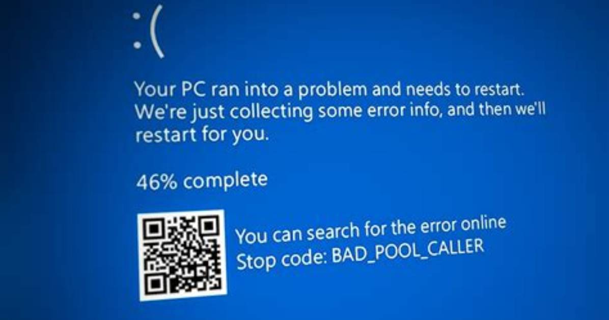 What Is a Bad Pool Caller Windows 10?
