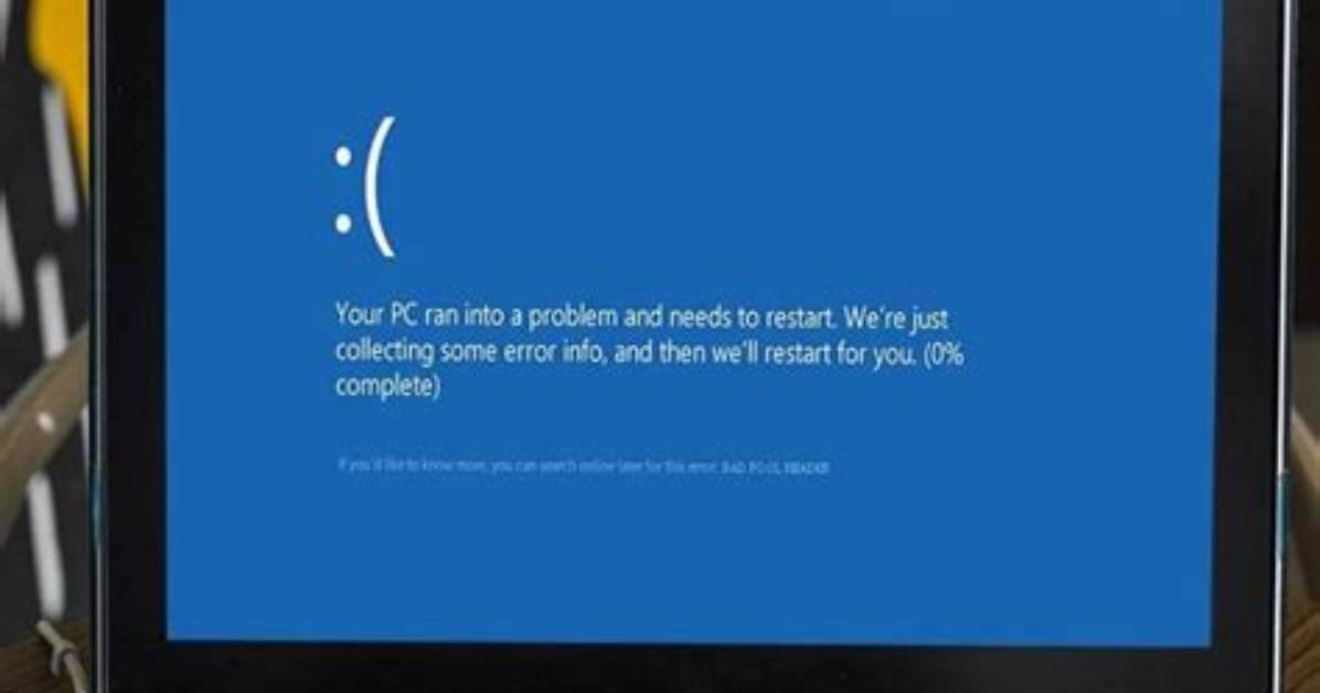 What Is a Bad Pool Header Windows 7?