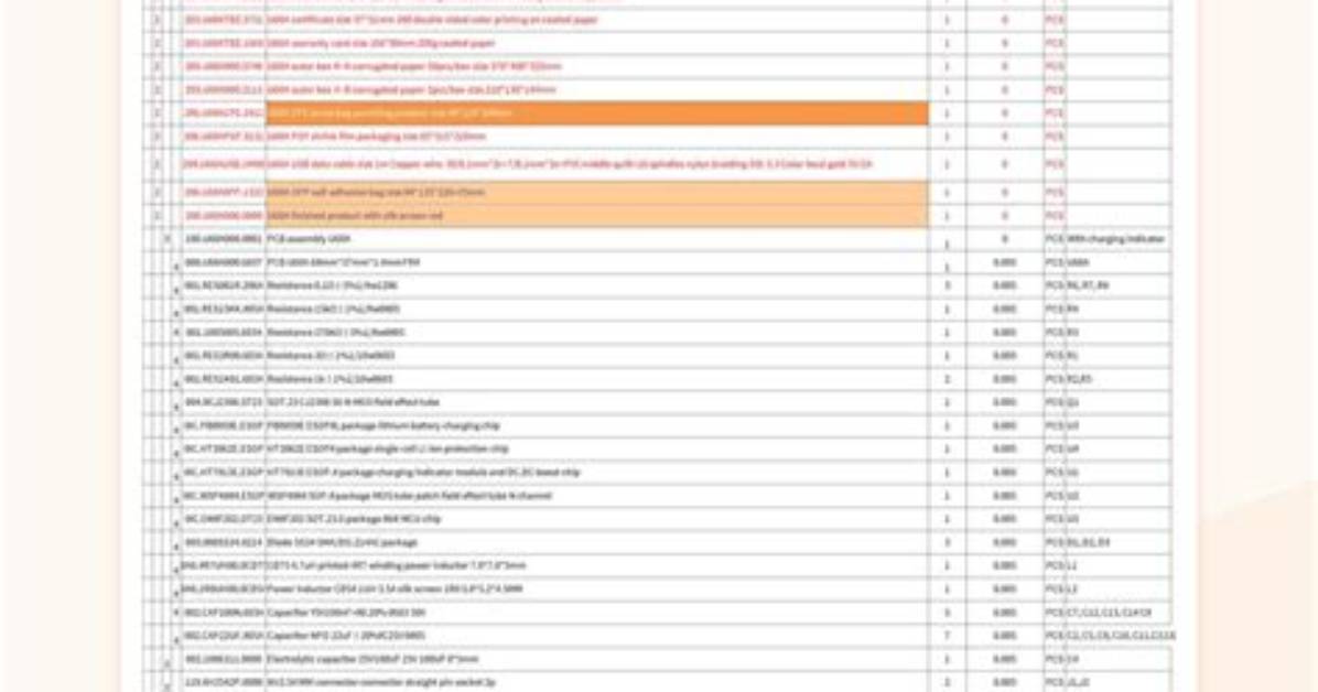 What Is a Bom Structure