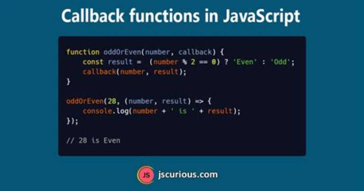 What Is a Callback Function?