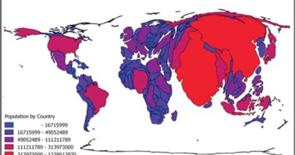 What Is a Cartogram Map
