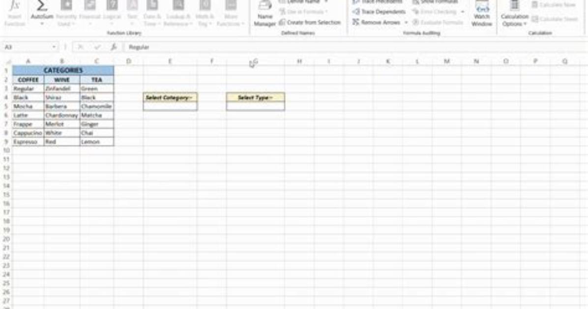 What Is a Cascading Drop Down List?