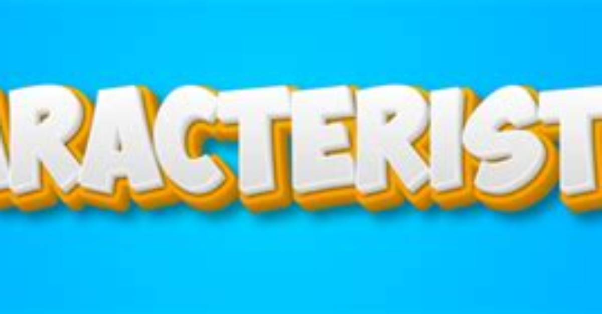 What Is a Characteristic of a Word?