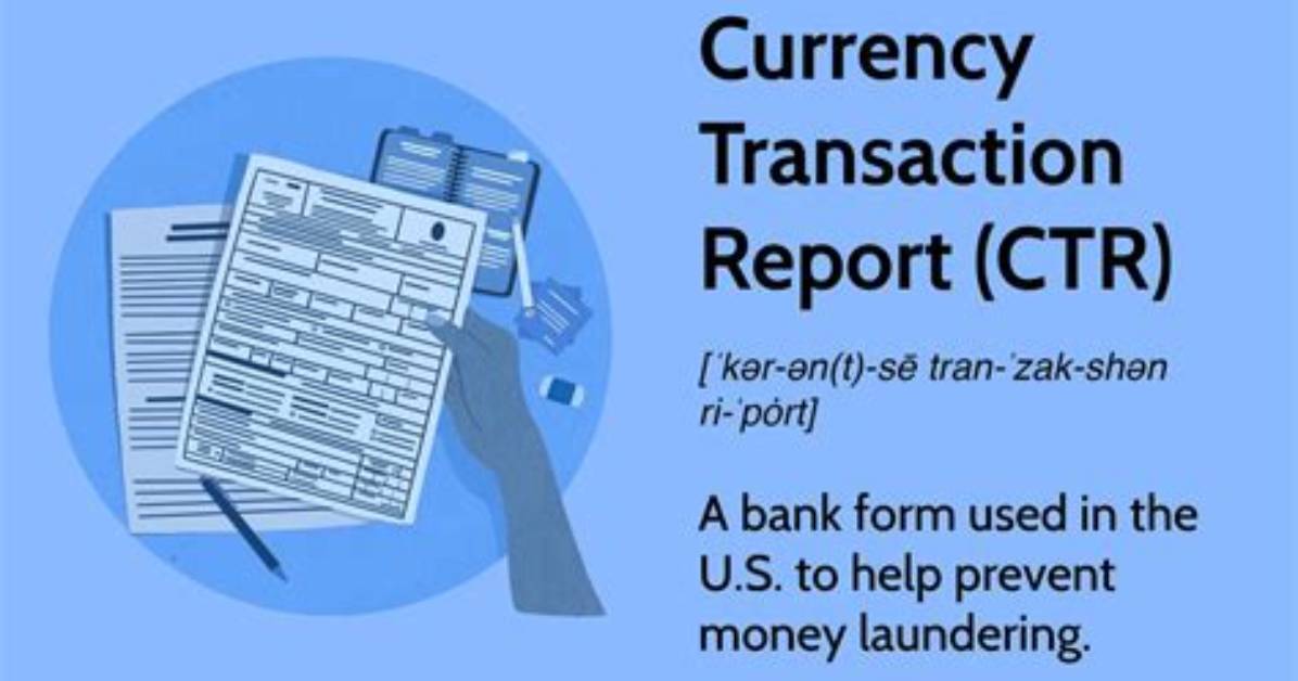 What Is a Ctr in Banking?