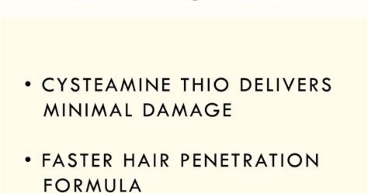 What Is a Cysteamine Perm