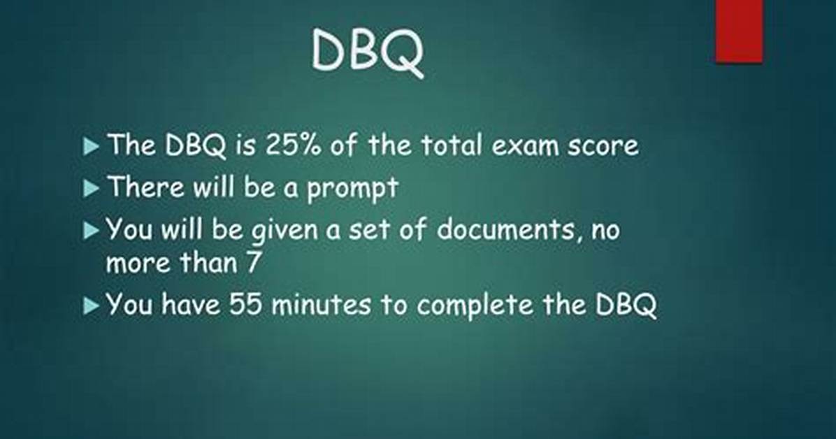 What Is a Dbq Test