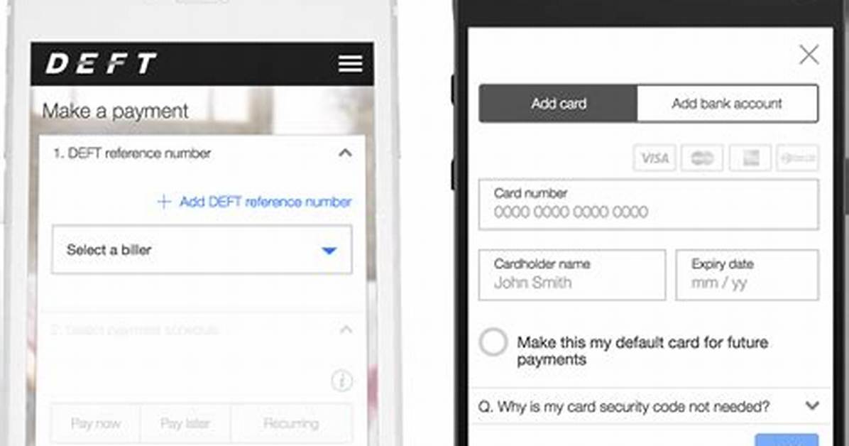 What Is a Deft Payment