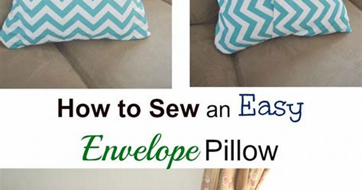 What Is a Envelope Pillow