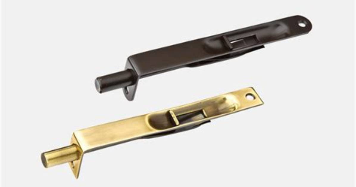 What Is a Flush Bolt