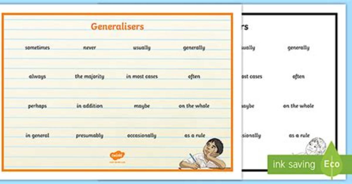What Is a Generaliser Ks1?