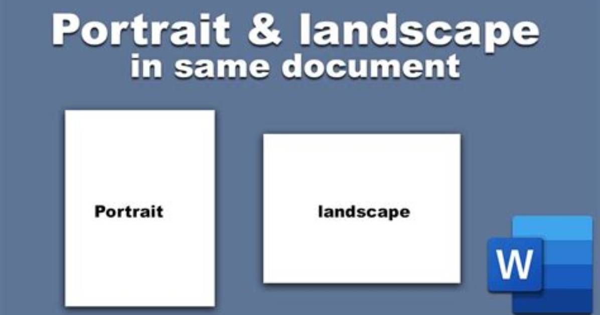 What Is a Landscape Document?