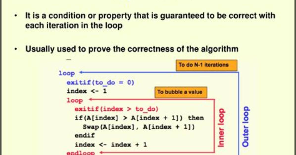 What Is a Loop Invariant?