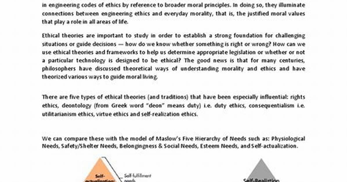 What Is a Moral Framework