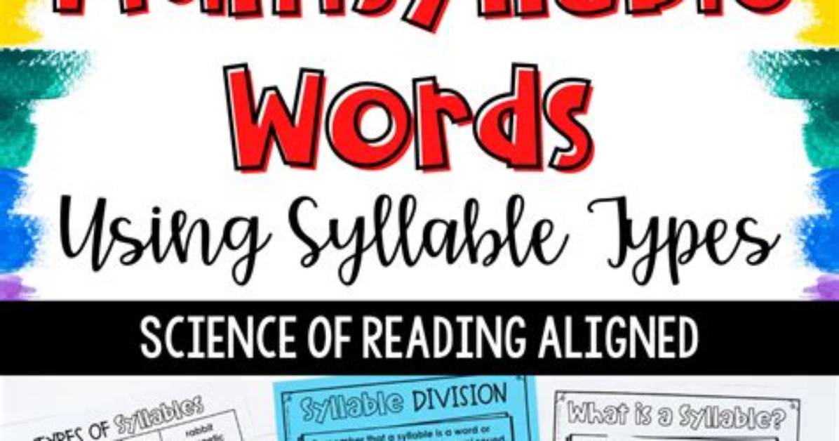 What Is a Multisyllabic Mean?