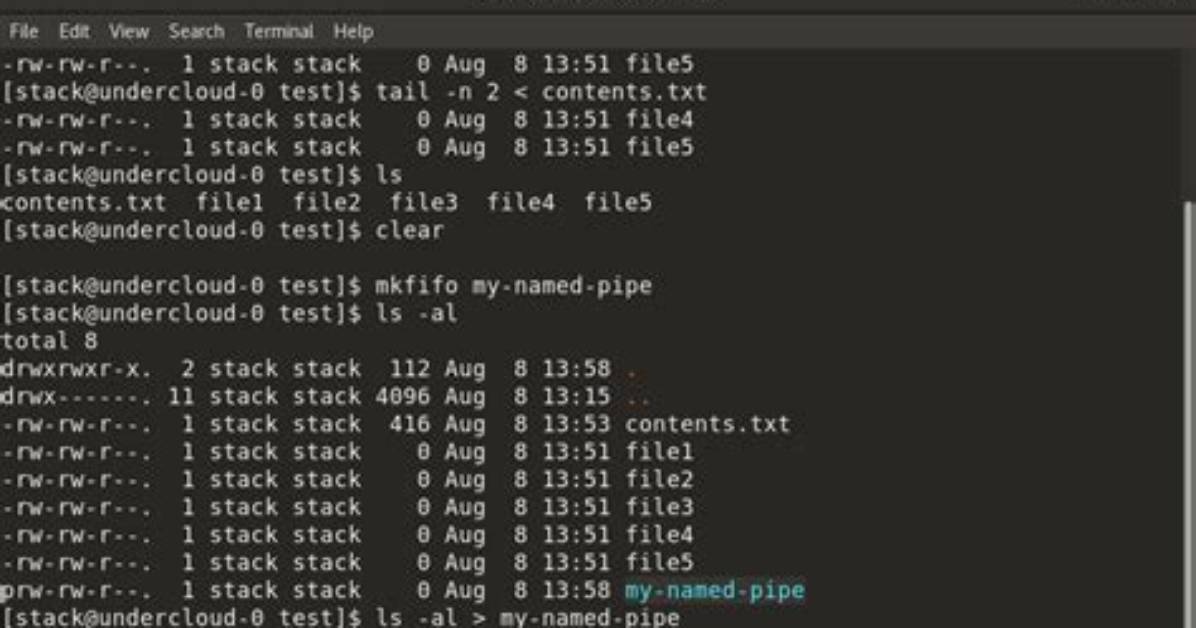 What Is a Named Pipe Linux?