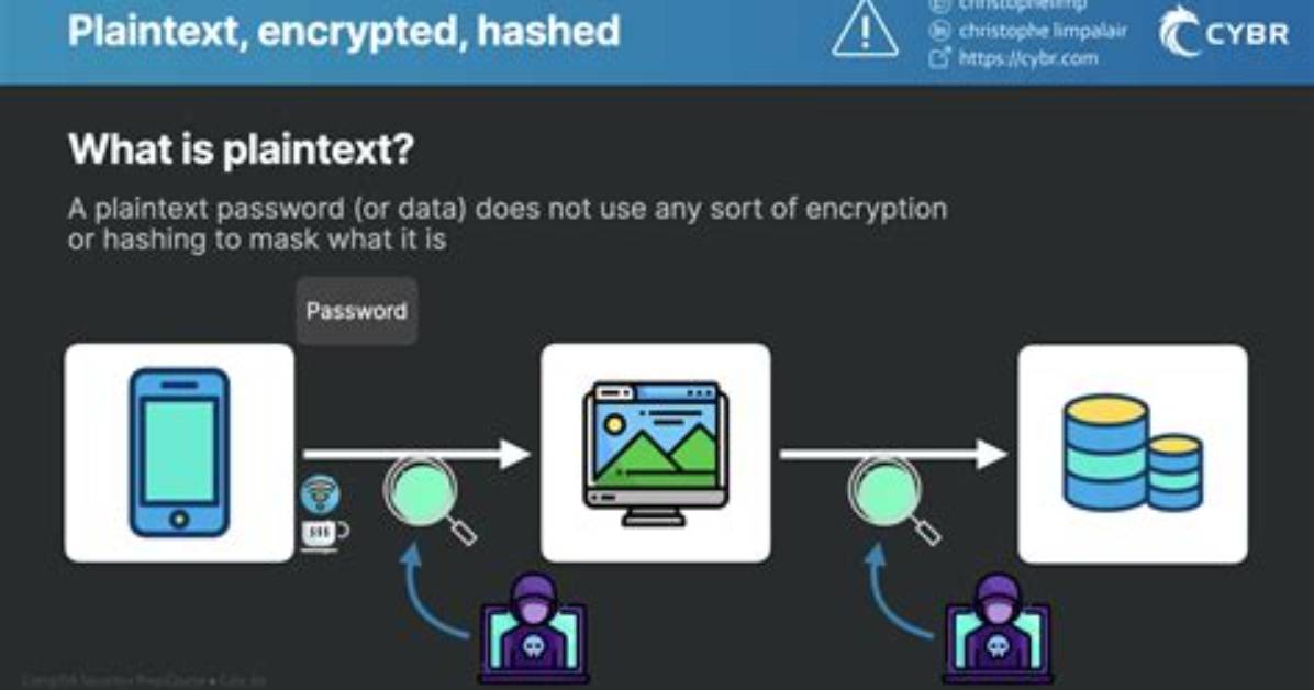What Is a Plaintext Password