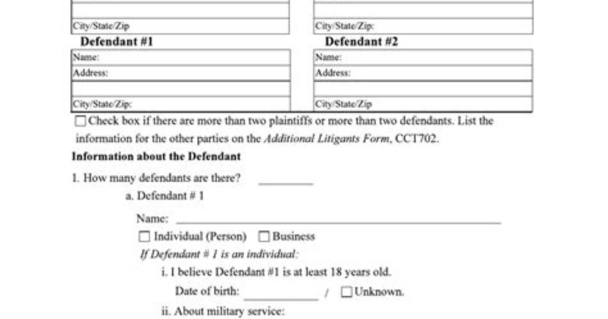 What Is a Plaintiff Statement?
