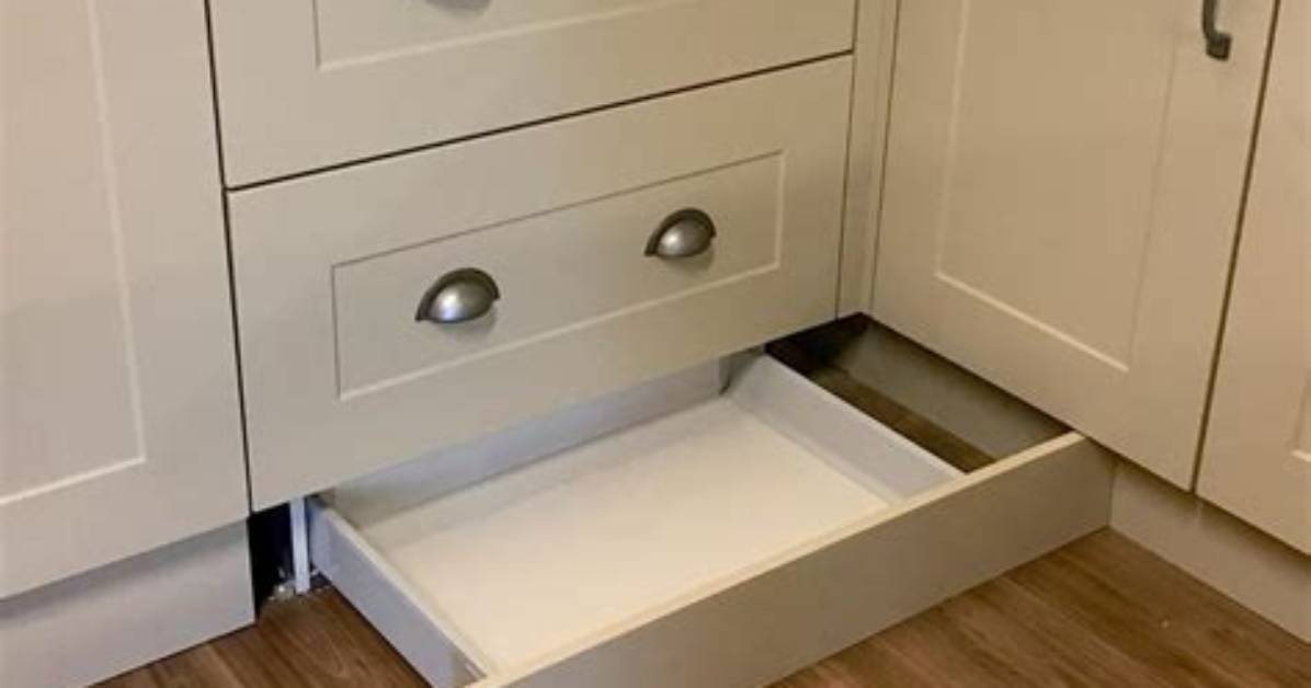 What Is a Plinth Drawer