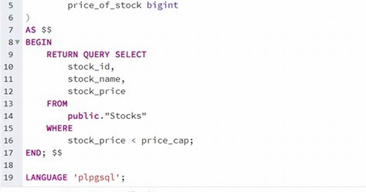 What Is a Postgres Function