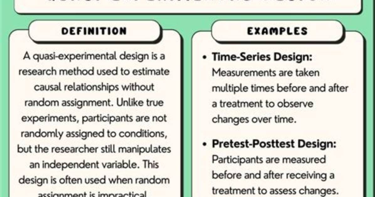 What Is a Quasi Study?