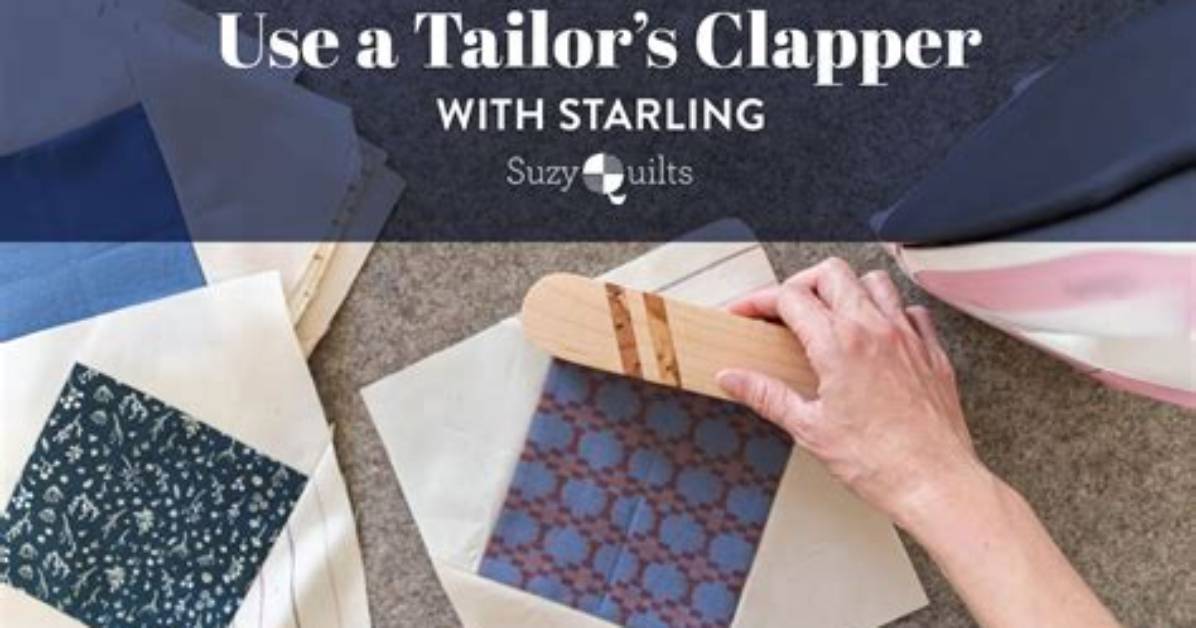 What Is a Quilters Clapper?