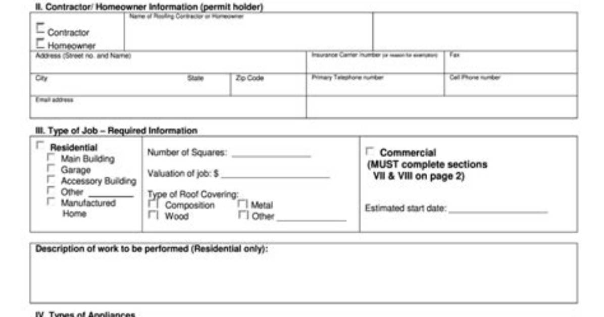 What Is a Roofing Permit