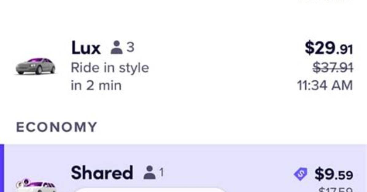 What Is a Shared Ride on Lyft